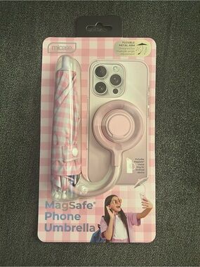 NEW Micase Pink MagSafe Phone Umbrella & Ring Accessory